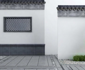 Chinese Style Landscape Wall-ID:342752937