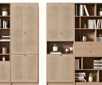 Wabi-sabi Style Bookcase-ID:908648017