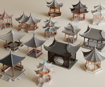 New Chinese Style Pavilion-ID:541502959