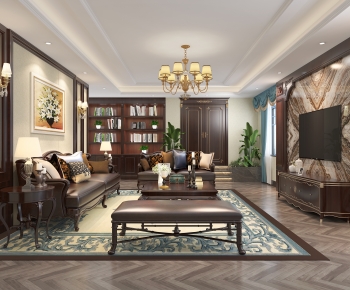 American Style A Living Room-ID:519831288