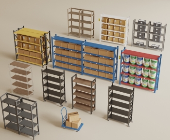 Modern Supermarket Shelf-ID:461330472