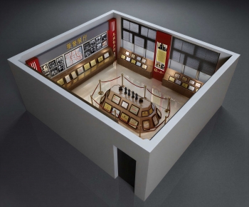 Modern Exhibition Hall-ID:210951093