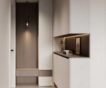 Modern Entrance Cabinet-ID:660224914