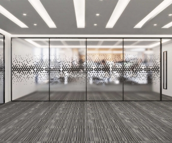 Modern Glass Screen Partition-ID:657417063