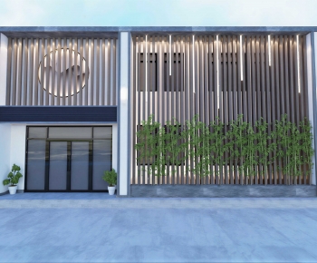 Modern Building Appearance-ID:764997016