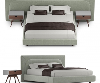 Modern Double Bed-ID:779464016