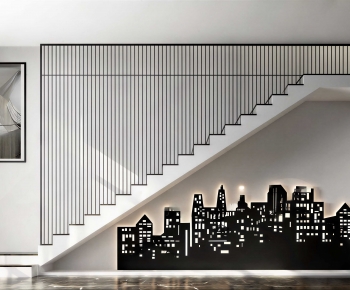 Modern Stairwell-ID:650975945