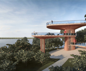 Modern Building Appearance-ID:227874045