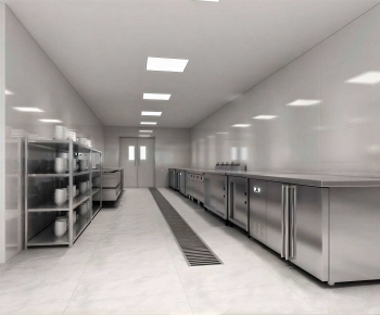 Modern Central Kitchen-ID:510797025