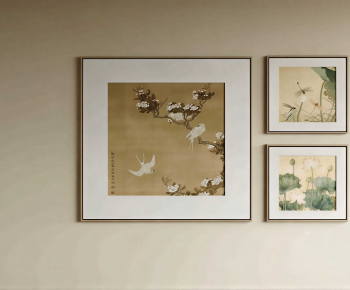 New Chinese Style Calligraphy And Painting-ID:497956994
