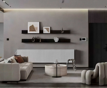 Modern A Living Room-ID:988365892