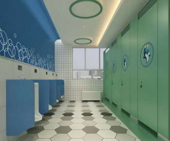 Modern Public Toilet-ID:361095914