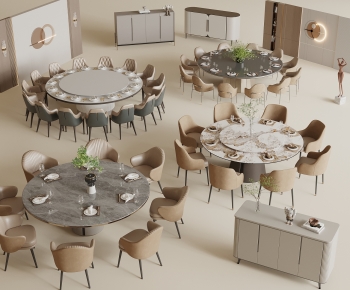 Modern Dining Table And Chairs-ID:105710039