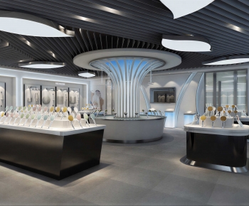 Modern Exhibition Hall-ID:775101904