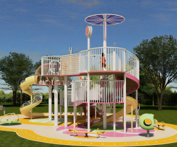 Modern Park Landscape-ID:259376052