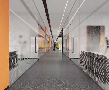 Modern Corridor/elevator Hall-ID:515886076