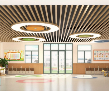 Modern Children's Kindergarten-ID:889771941