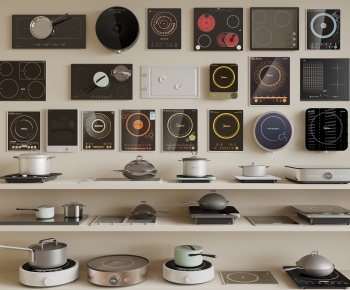Modern Kitchen Electric Gas Range-ID:887608054
