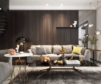 Modern A Living Room-ID:423794989