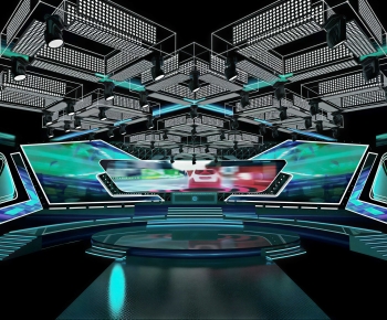 Modern Exhibition Hall-ID:277642011