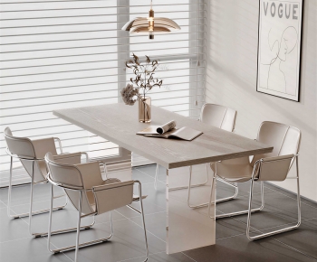 Modern Dining Table And Chairs-ID:315763956