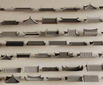 Chinese Style Building Component-ID:368401057