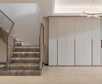 Modern Stairwell-ID:555739488