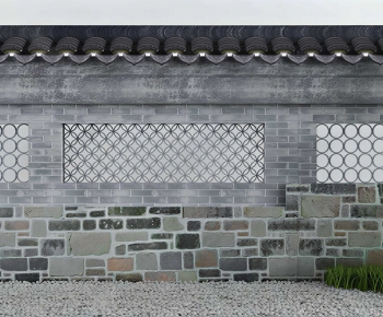New Chinese Style Landscape Wall-ID:920166974