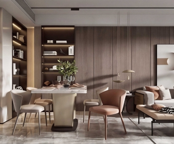 New Chinese Style Dining Room-ID:334788081