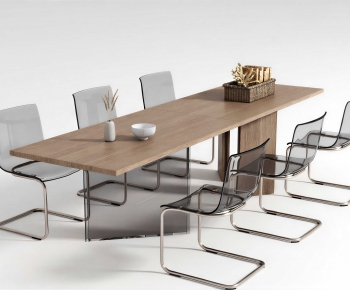 Modern Office Desk And Chair-ID:697988999