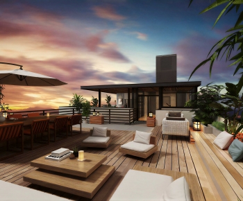 Modern Courtyard/landscape-ID:672633895