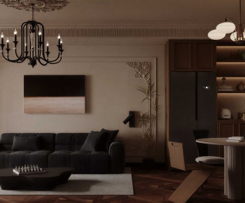 Modern A Living Room-ID:854238034