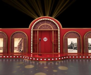 Retro Style Stage Performance-ID:808201073