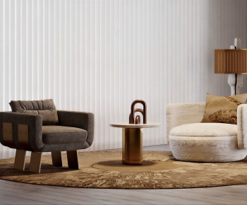 Modern Single Sofa-ID:229907994