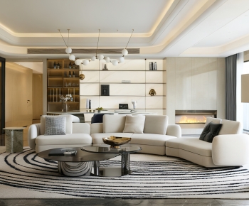 Modern A Living Room-ID:822212936