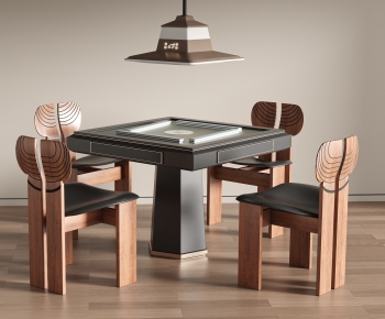 Modern Mahjong Tables And Chairs-ID:519450903