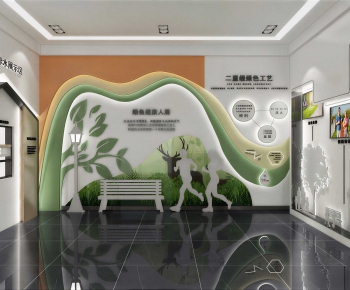 Modern Exhibition Hall-ID:965337042