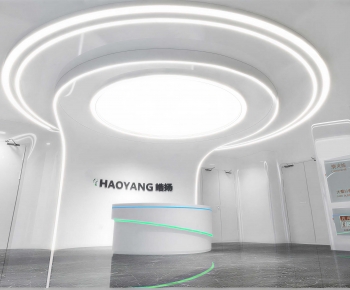 Modern Exhibition Hall-ID:392877105