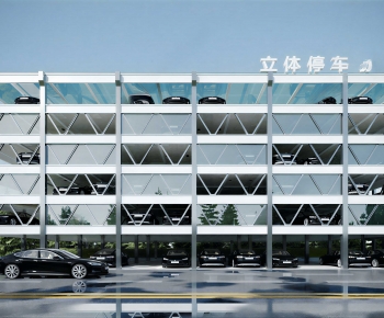Modern Building Appearance-ID:159727104