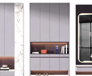 Modern Side Cabinet/Entrance Cabinet-ID:648435125