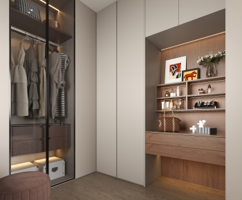 Modern Clothes Storage Area-ID:866221907