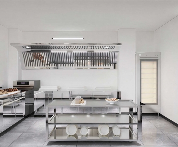 Modern Central Kitchen-ID:384913928