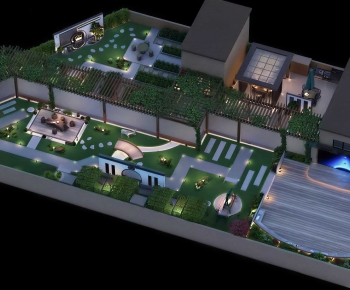 Modern Courtyard/landscape-ID:642788893