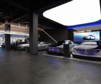 Modern Exhibition Hall-ID:486160999