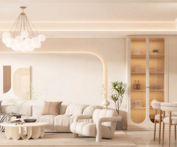 Modern A Living Room-ID:355777984