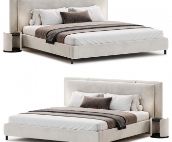 Modern Double Bed-ID:402453907