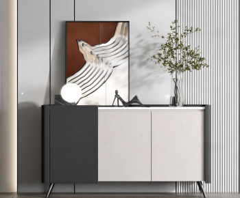 Modern Side Cabinet/Entrance Cabinet-ID:414751054