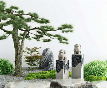 New Chinese Style Garden-ID:669579582