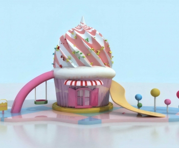 Modern Equipment For Children-ID:134339375