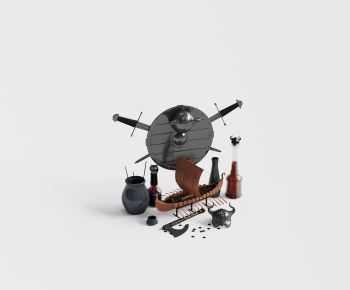 Modern Decorative Set-ID:939280034